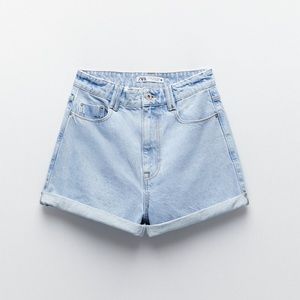 Zara Mom Fit Shorts